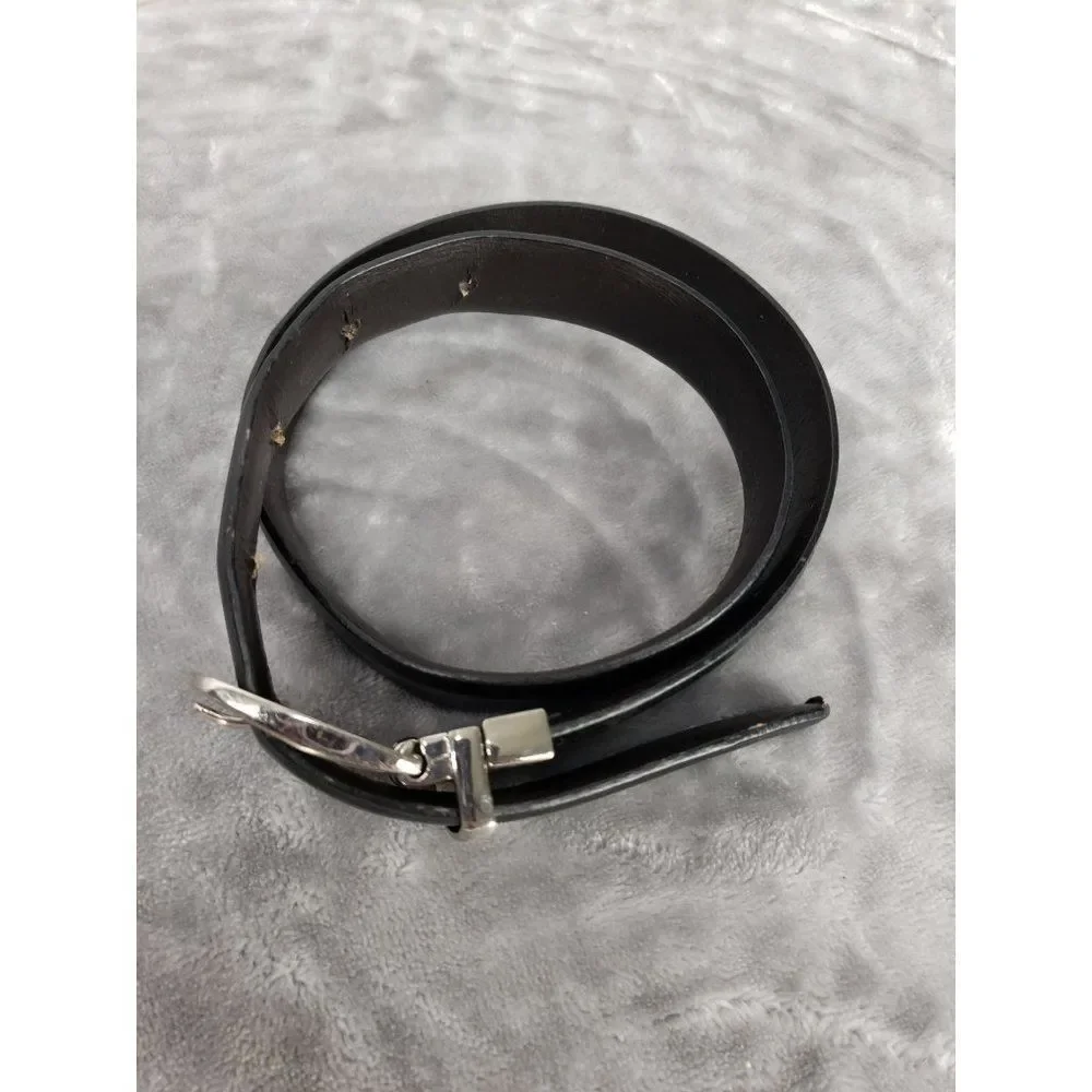 Perry‎ Ellis Black brow reverse Buckle Closure Belt